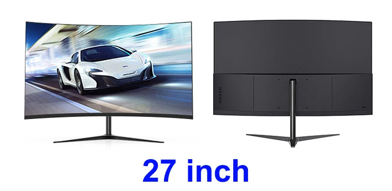 24 Inch Curved 75Hz Monitor Gaming VA FHD 1080P Computer Display 2800R…