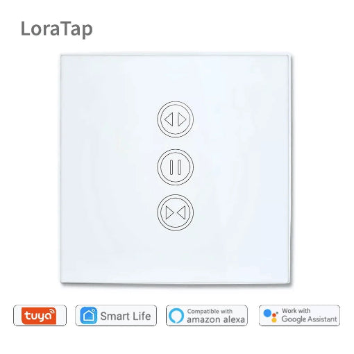 Interrupteur WiFi pour rideaux et stores moteur électrique Tuya Smart Life