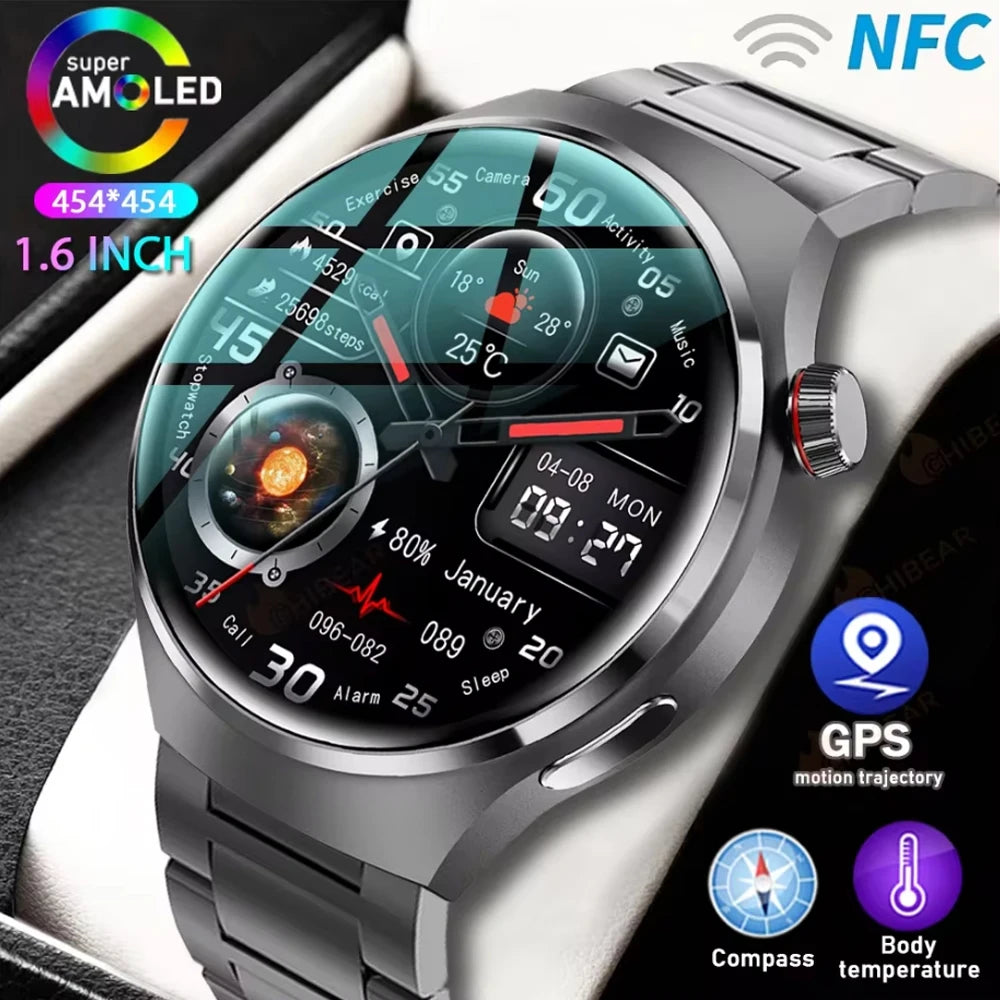 Montre connectée homme WATCH sportif étanche NFC