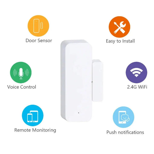 Capteur de porte ouverte fermé wifi Tuya