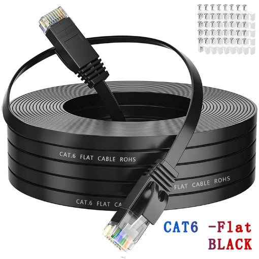Cable Ethernet CAT6-0,5m a 30M-RJ45 LAN