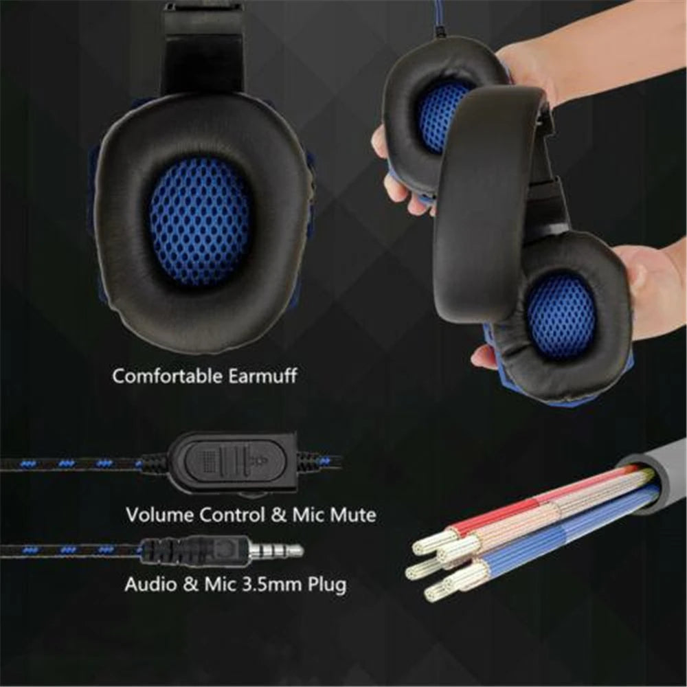 Support pour casque New Bee Z12 RGB avec chargeur sans fil et base en caoutchouc antidérapant