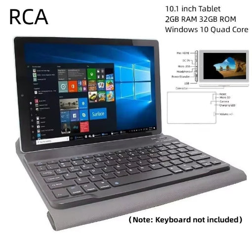 Tablette 10.1" NX16A Windows 10 Quad Core X5-Z8350 1280*800IPS