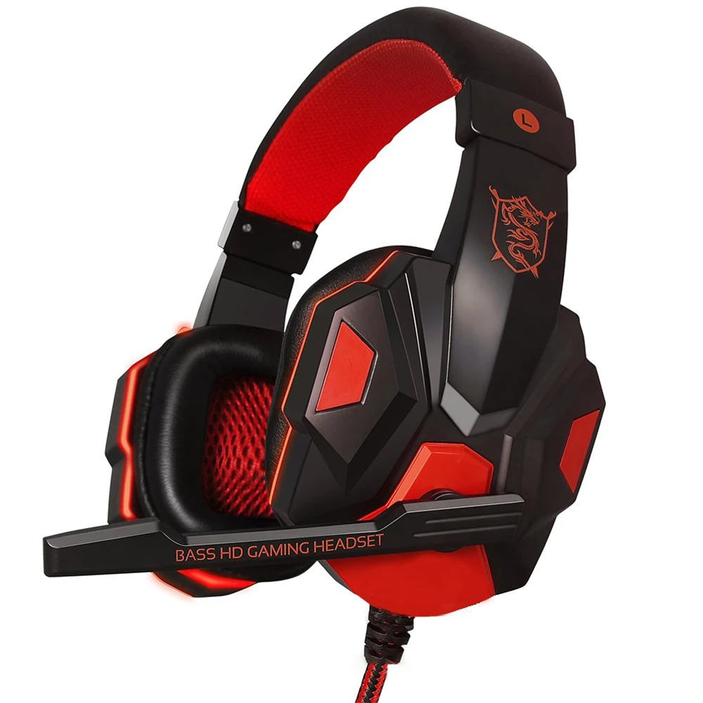Support pour casque New Bee Z12 RGB avec chargeur sans fil et base en caoutchouc antidérapant