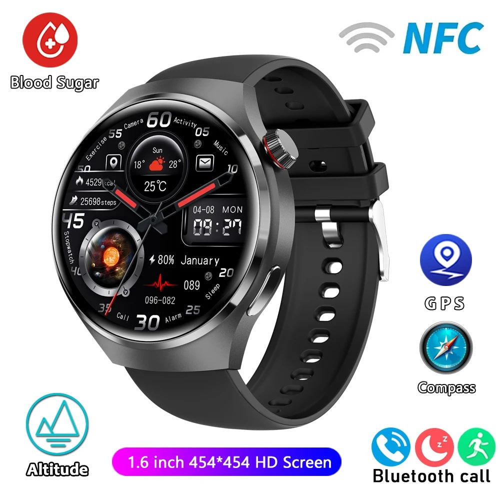 Montre connectée homme WATCH sportif étanche NFC