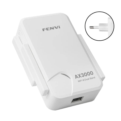 Répéteur WIFI6 AX3000 Gigabit 2.4/5 Ghz amplificateur de Signal.