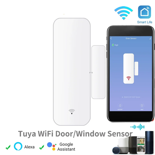 Capteur de porte ouverte fermé wifi Tuya
