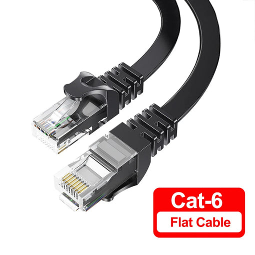 Cable Ethernet Cat 6 UTP RJ 45 rond ou plat 0.5 a 15m