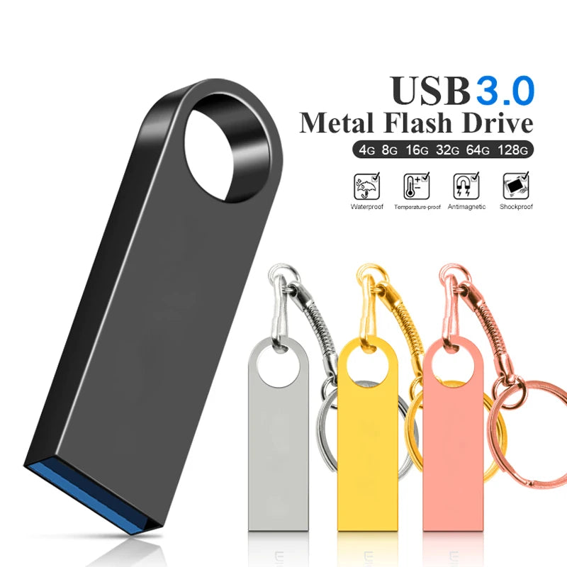 Clé USB 3.0 Métal – Haute Vitesse et Design Élégant