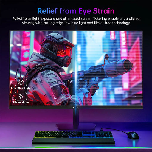 Ecran 24" KTC H24F8 Gamer 1920*1080 16:9 Fast IPS Screen