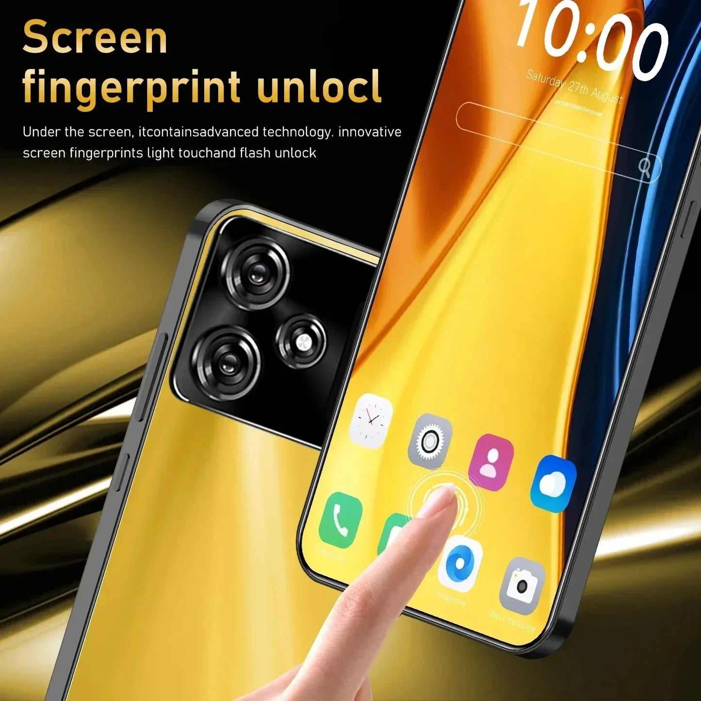 Smartphone X8 Pro 5G, 16Go RAM + 1To, Android 14