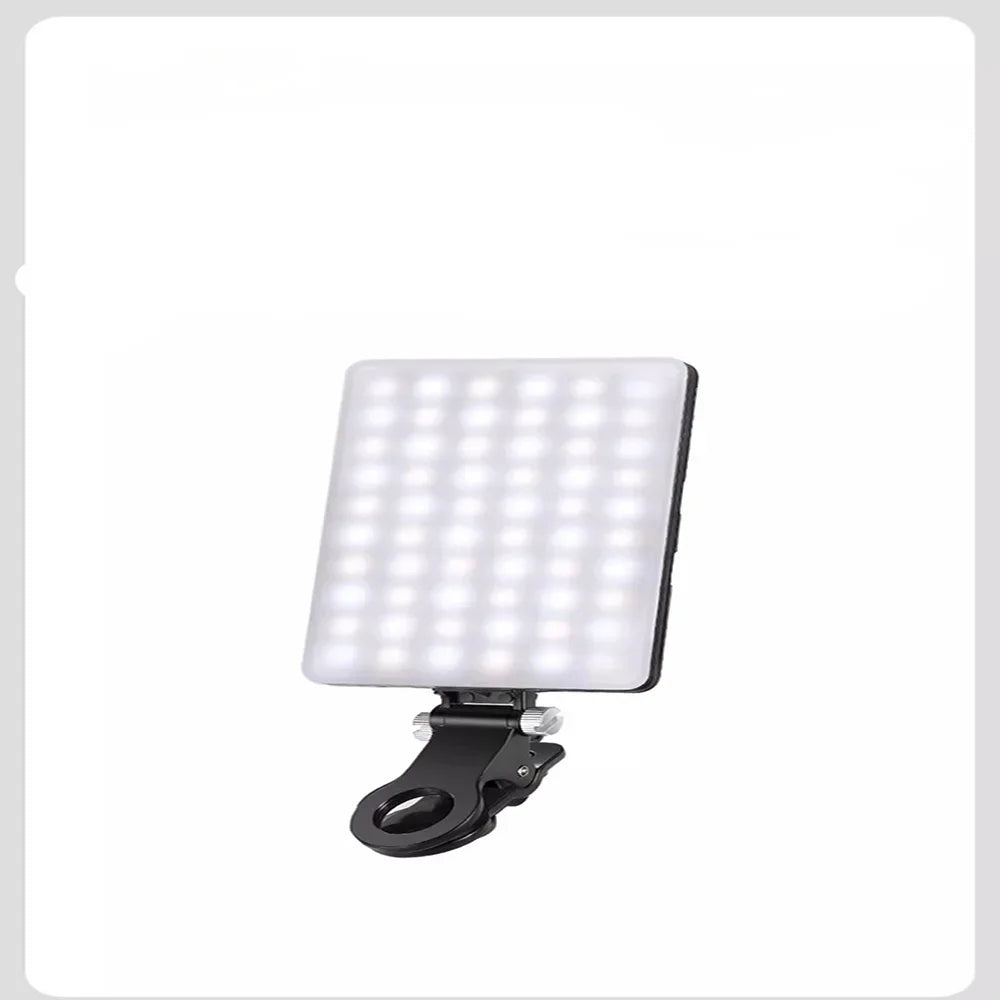 Lampe LED pour selfie, 3 modes de luminosité réglables, pour téléphone portable,  vidéoconférence, photographie