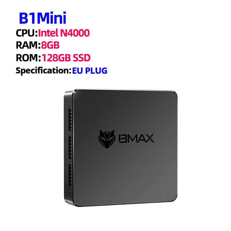 Mini PC BMAX Windows11Pro Dual- Band WiFi