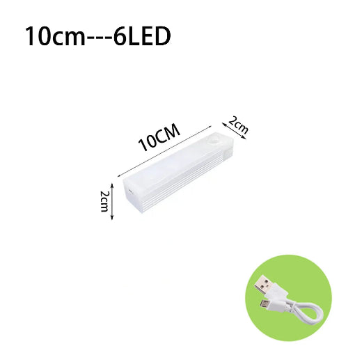 Réglettes LED rechargeable avec détecteur de mouvement