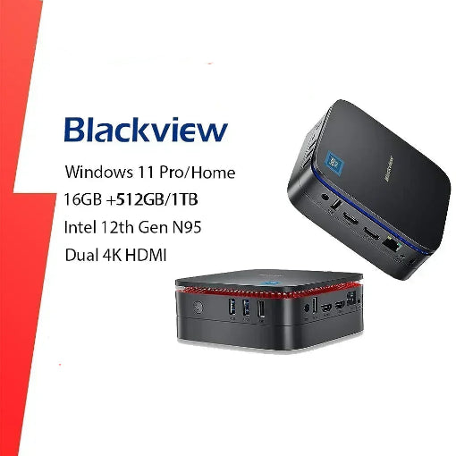Mini PC BLACKVIEW MP60  Windows 11   Intel N95 Dual-Band 2.4G