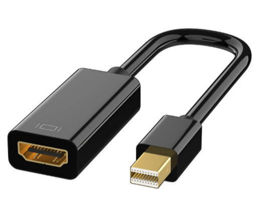 Adaptateur Mini DP mâle vers HDMI femelle 4K ou 2K compatible pour Apple