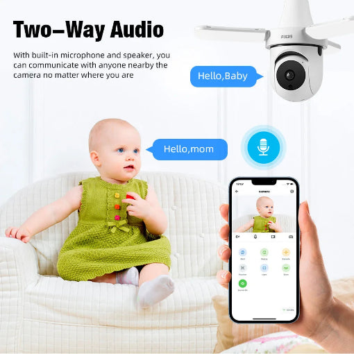 Caméra de surveillance lampe intérieur Wireless 5G WiFi