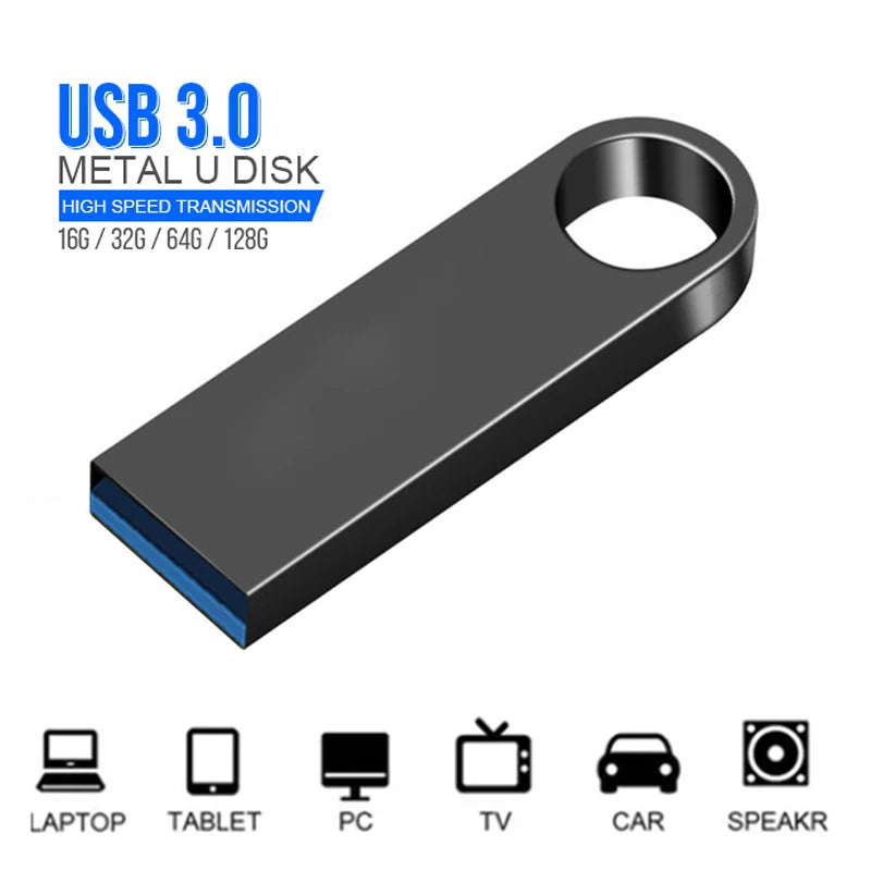 Clé USB 3.0 Métal – Haute Vitesse et Design Élégant