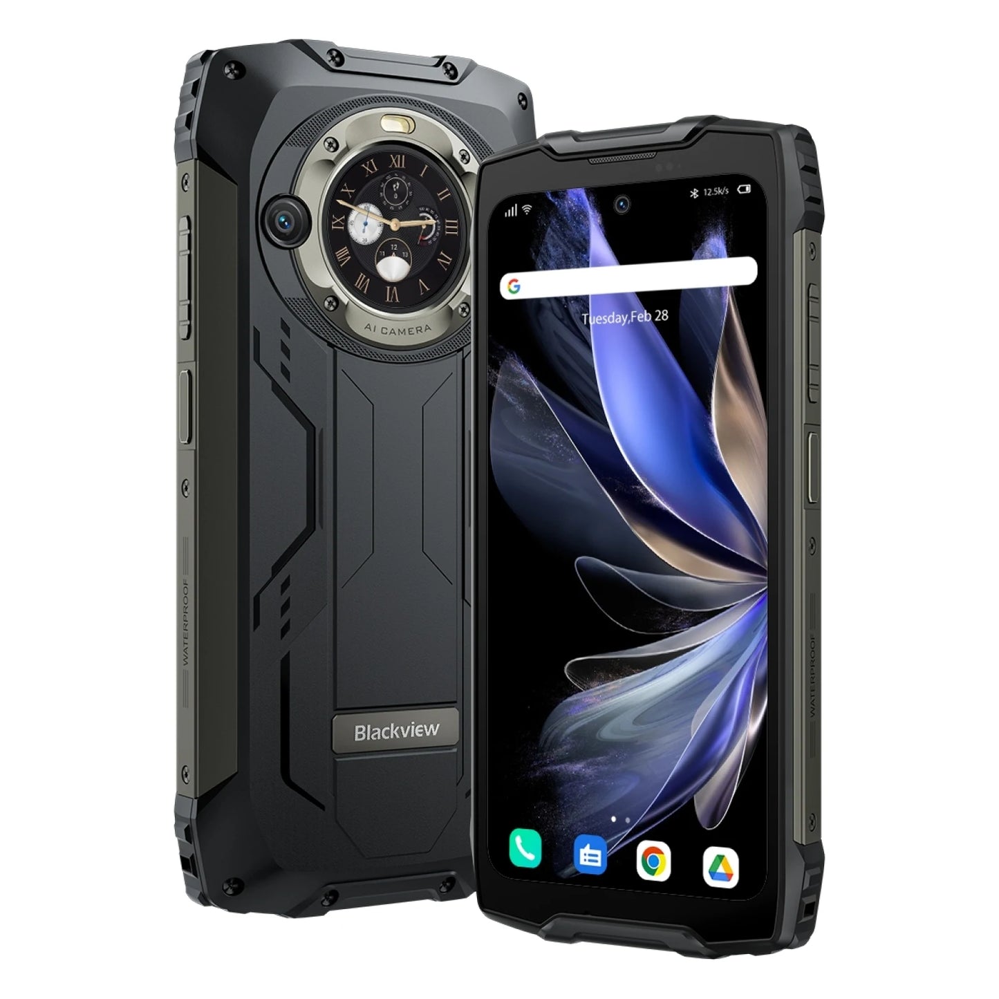 Smartphone Blackview BV9300 Pro –robuste 4G, 8Go RAM, 256 Go, écran 6,7", Android 13, batterie 15080 mAh, NFC