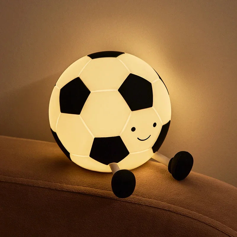 Veilleuse en silicone douce - Contrôle tactile et rechargeable USB