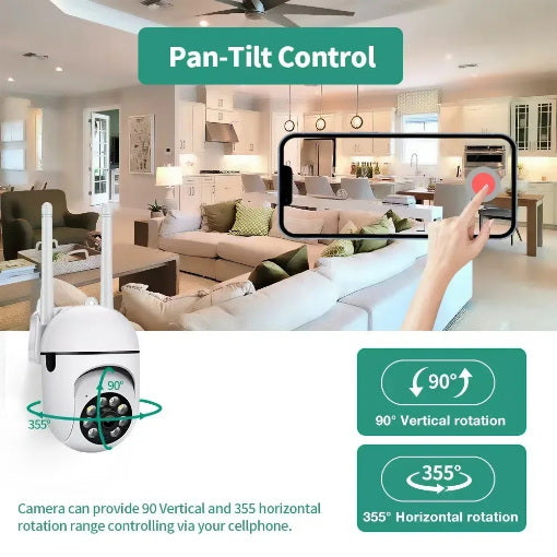 Caméra de Surveillance Wi-Fi 3Mpixel (pack 2pièces)