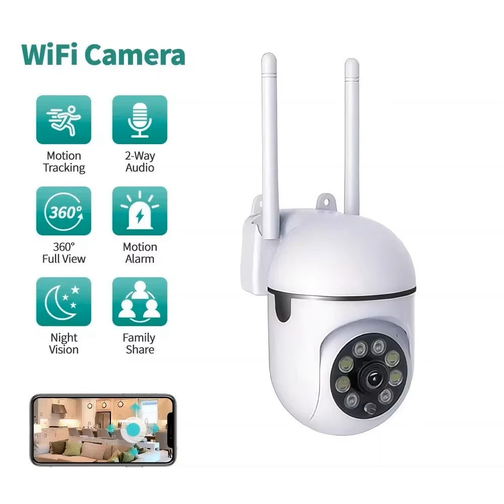 Caméra de Surveillance Wi-Fi 3Mpixel (pack 2pièces)