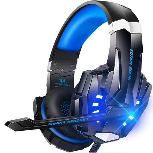 Casque Gaming KOTION EACH G9000 / G2000 – Stéréo, Micro, LED & Basses Puissantes